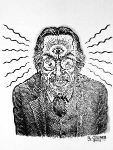 "Absolute psychedelic genius". Robert crumb